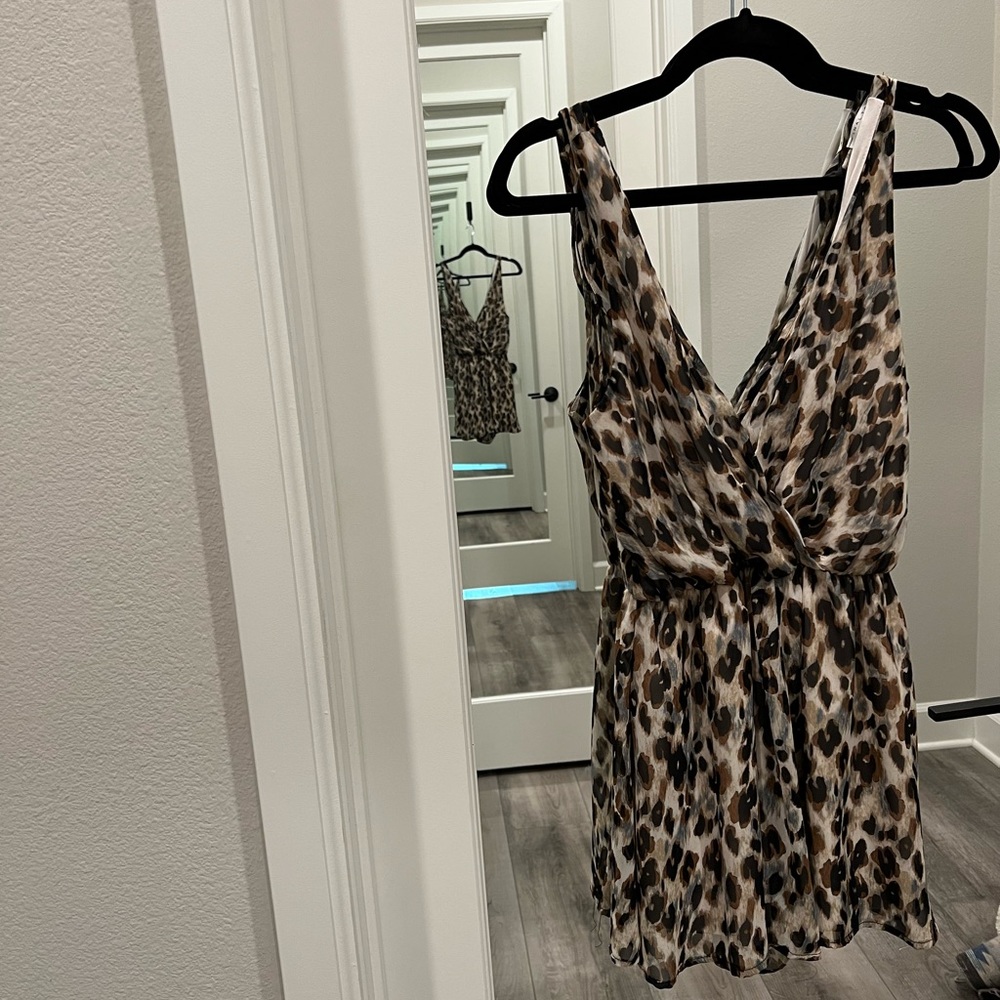 Leopard Romper